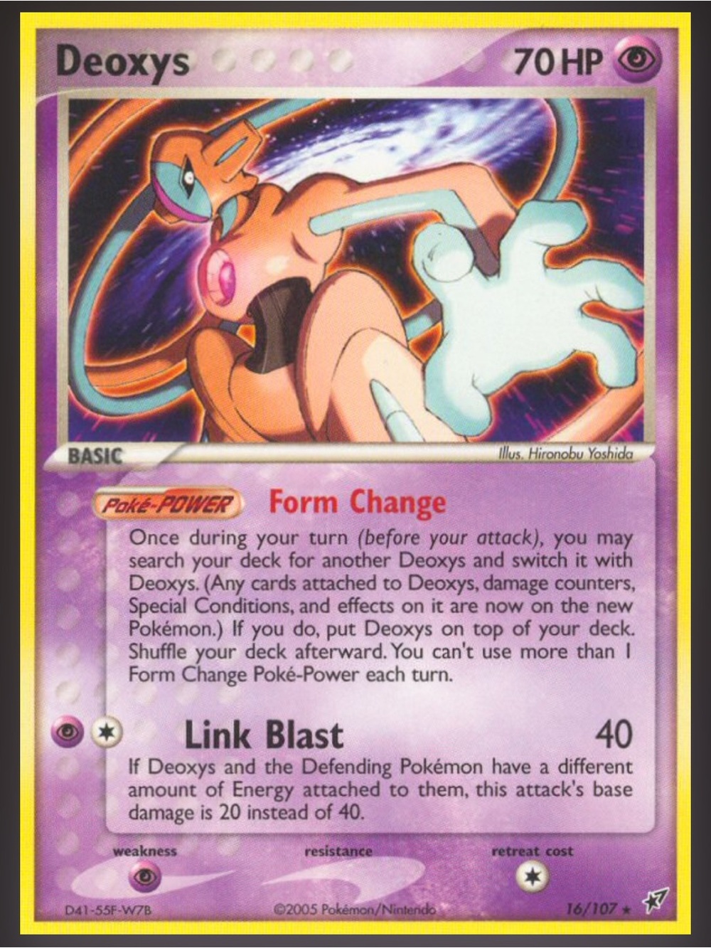Deoxys 16/107 Holo